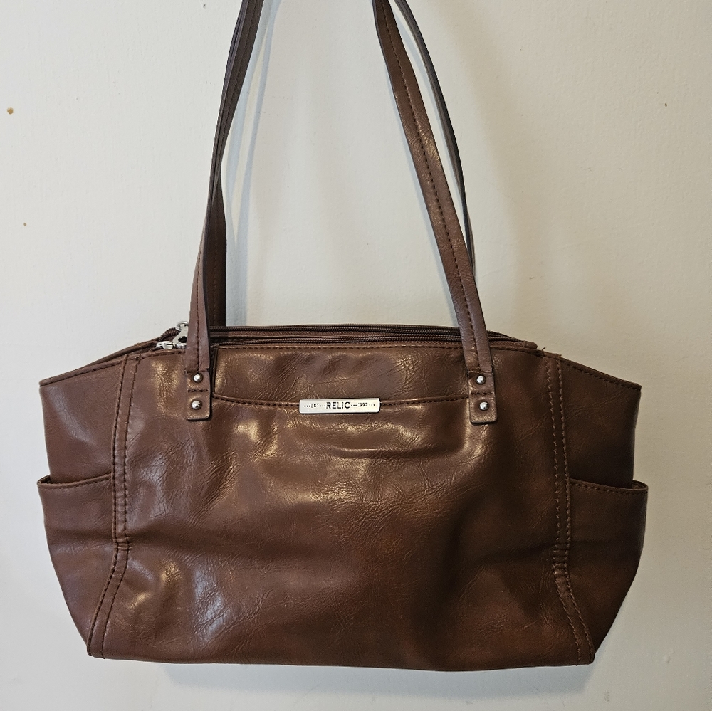 Relic Vegan Leather Shoulder Purse
